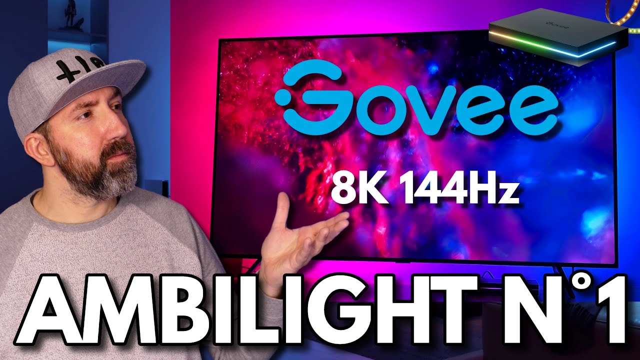 🌈 Govee AI Sync Box 2 : Le MEILLEUR Ambilight pour votre TV ! 📺✨