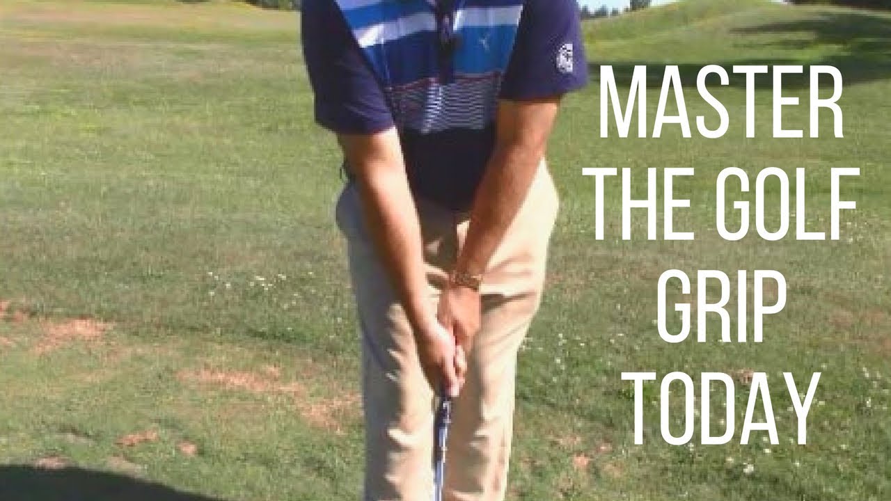 How to grip the golf club