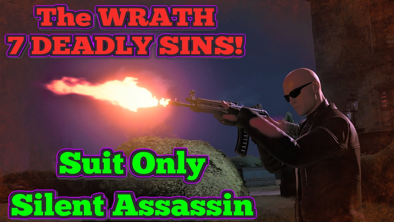 HITMAN 3 - The Wrath Termination (Level 3) of 7 Deadly Sins - Suit Only / Silent Assassin