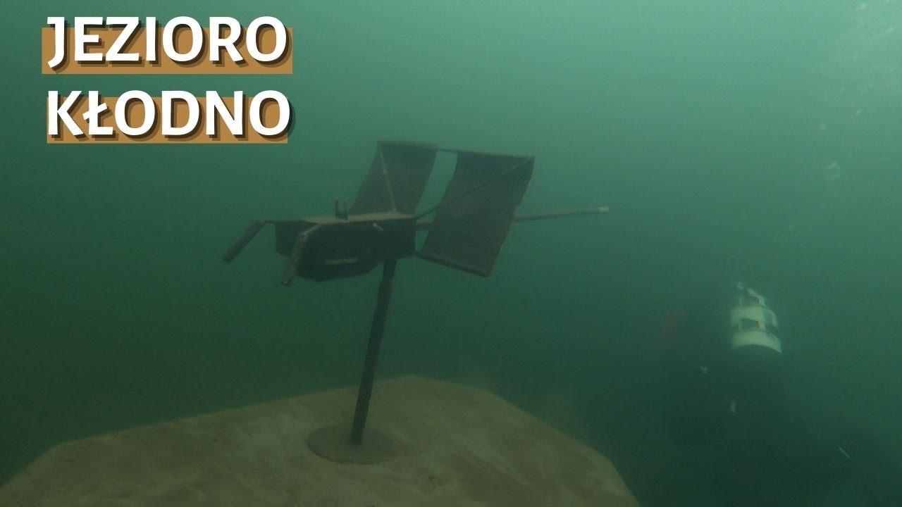 Nurkowanie w jeziorze Kłodno - Kaszubskie jeziora Chmielno - nurkowanie zimowe