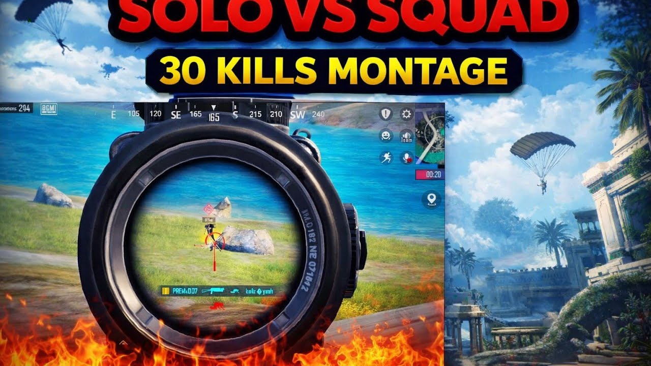 30 KILLS SOLO vs SQUAD | NO MERCY 🔥