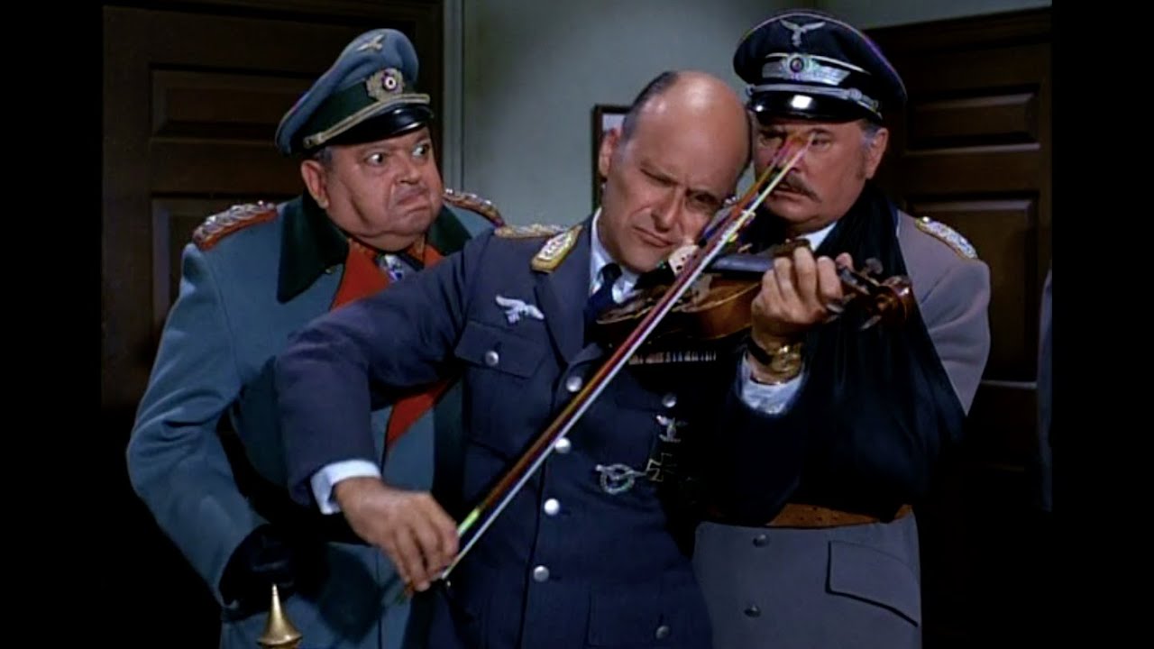 Klink's Untimely Violin Playing Enrages Burkhalter! - Hogan's Heroes - 1970