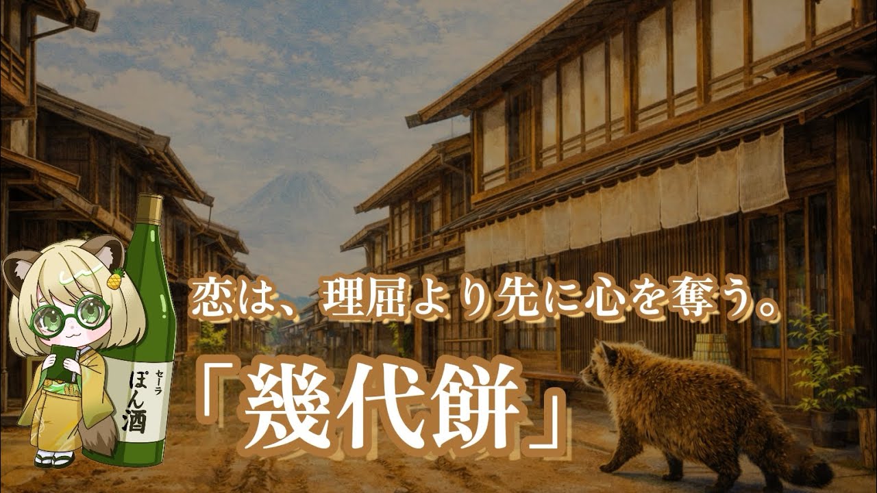 《灯のそばで噺す落語｜幾代餅｜誠が結んだ恋の噺 》