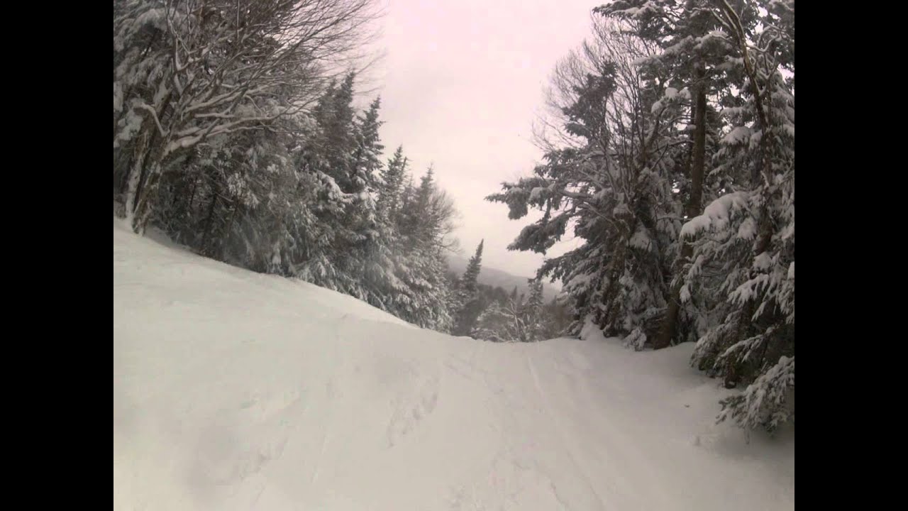 Taking a Run - East Bowl - Burke Mountain (2013)