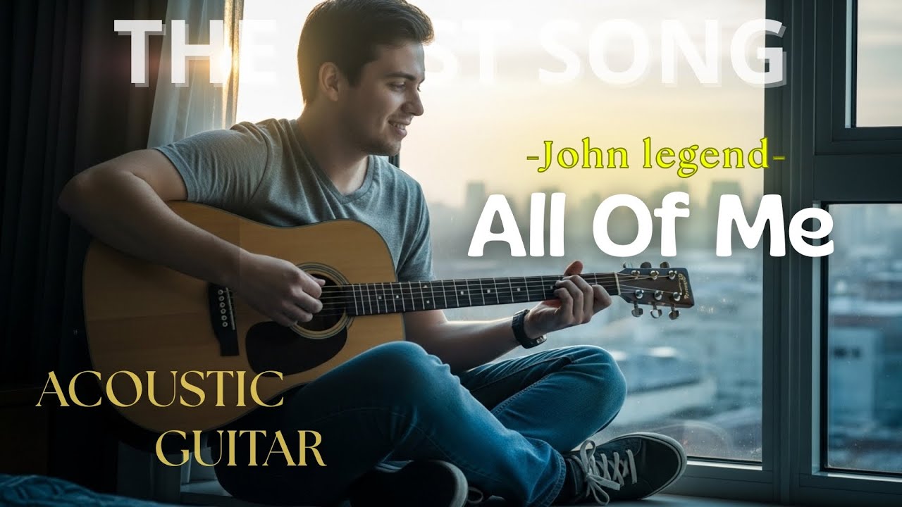 ALL OF ME - JOHN LEGEND | ACOUSTIC GUITAR VERSION
