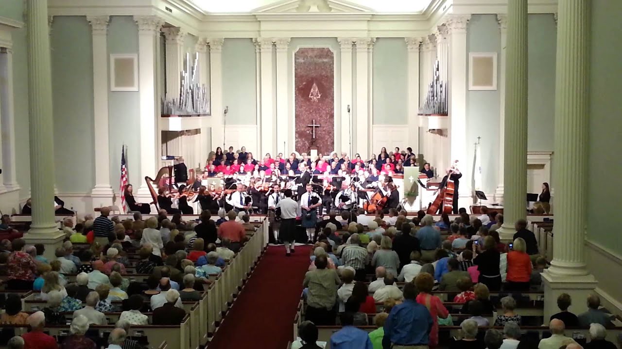 Highland Cathedral performed at Westminster Church, Oklahoma City