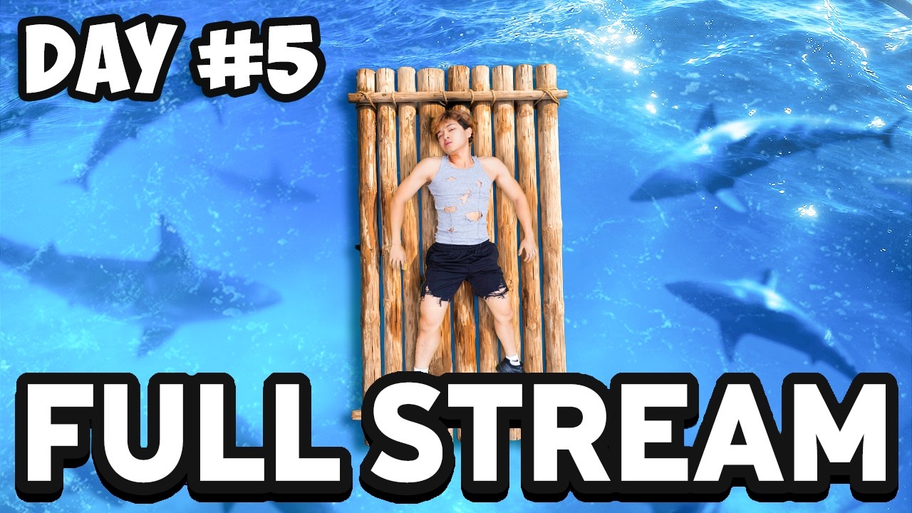 Surviving 7 Days Stranded On An Island FULL Stream! (Day 5 - Part 1)