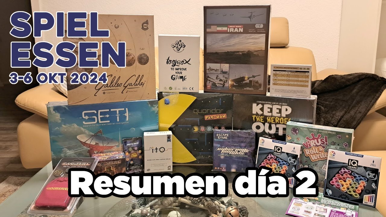 [Essen Spiel 24] Resumen día 2