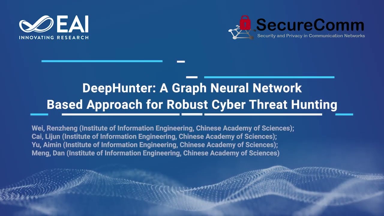 DeepHunter: A Graph Neural Network Based Approach for Robust Cyber Threat Hunting