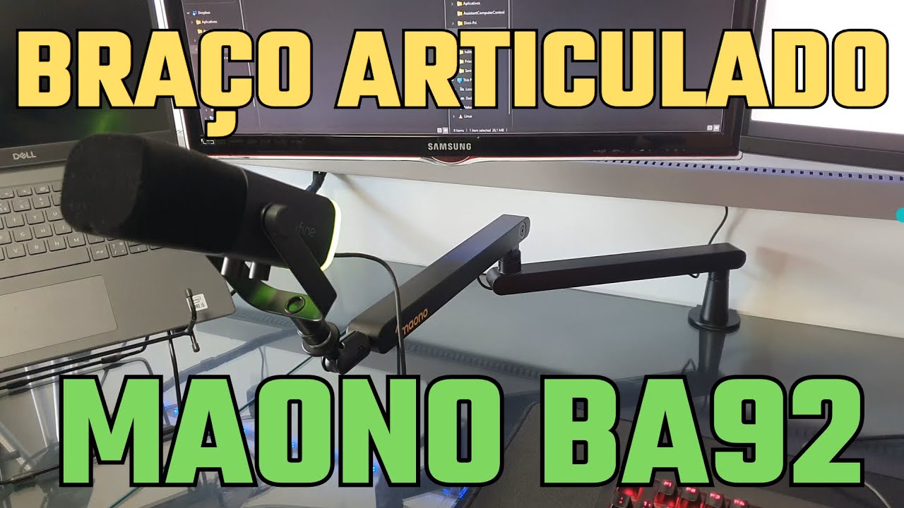 BRAÇO ARTICULADO PARA MICROFONE MAONO BA92