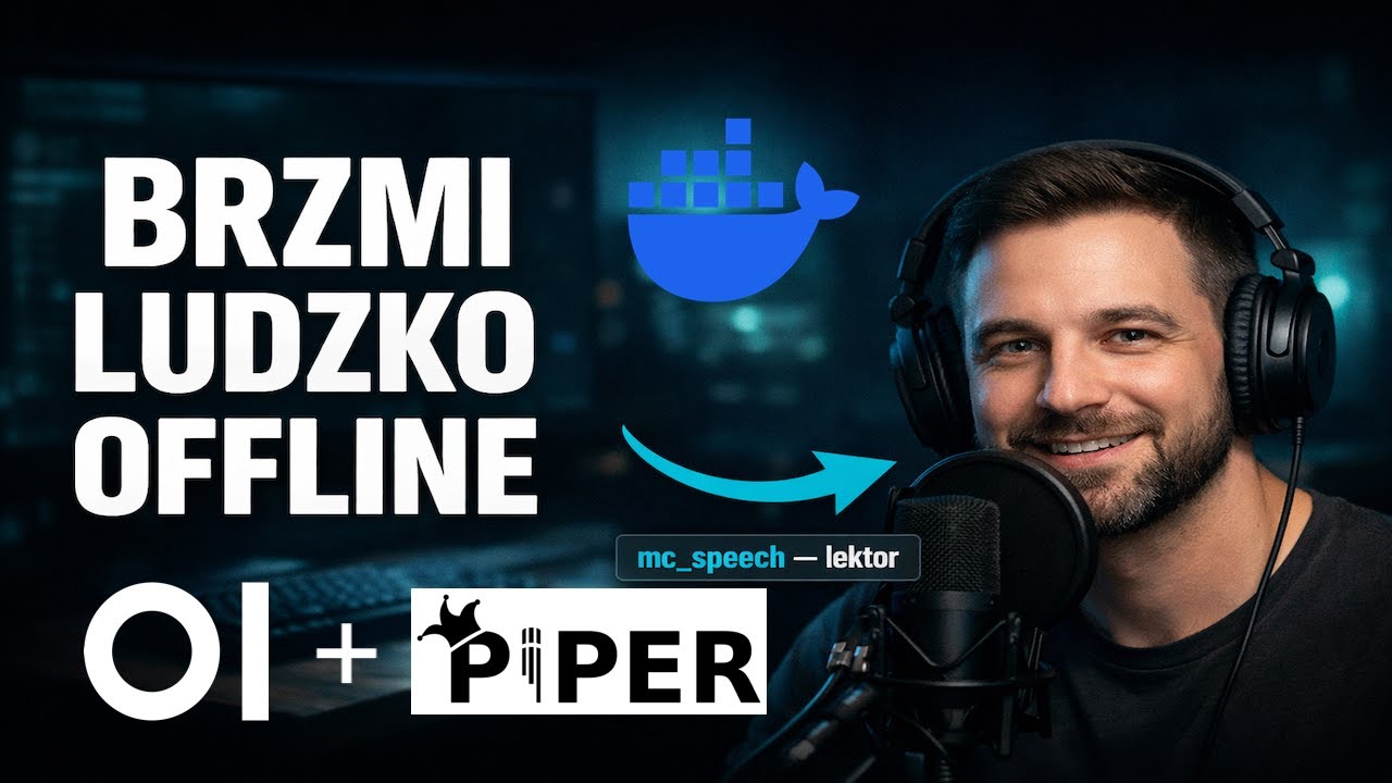 Open WebUI PRZEMÓWIŁ! Piper TTS i Idealny Polski Głos Lokalnego AI | Homelab #10
