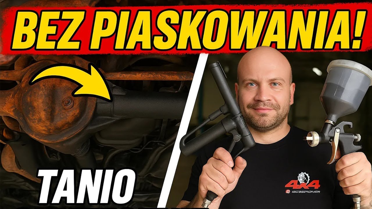 2# Jeep Wrangler: Tania Konserwacja Podwozia BEZ Piaskowania – Sposób z Technologii Okrętowej!