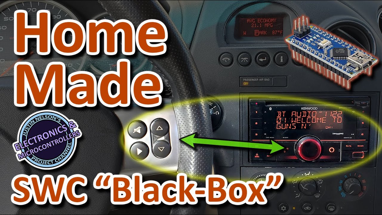 Steering Wheel Buttons w/Aftermarket Stereo | Arduino Project - Save $$$ and Build it Yoursef! #diy