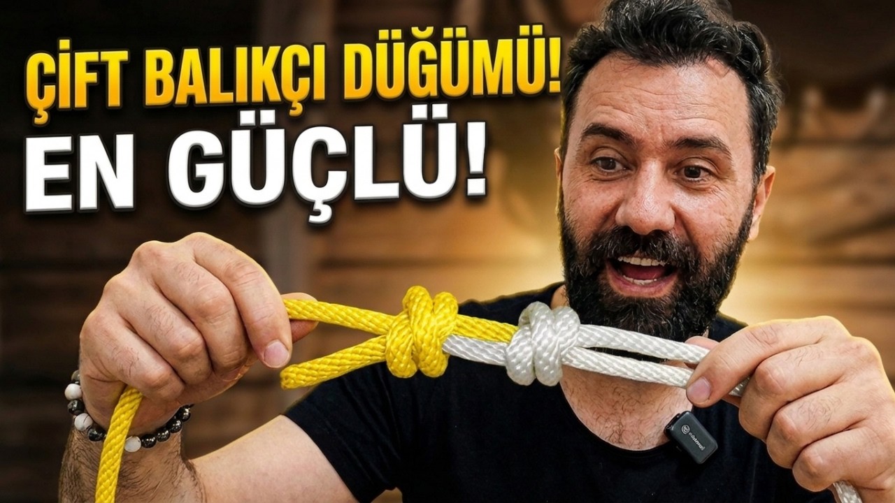 Çift Balıkçı Düğümü Nasıl yapılır?