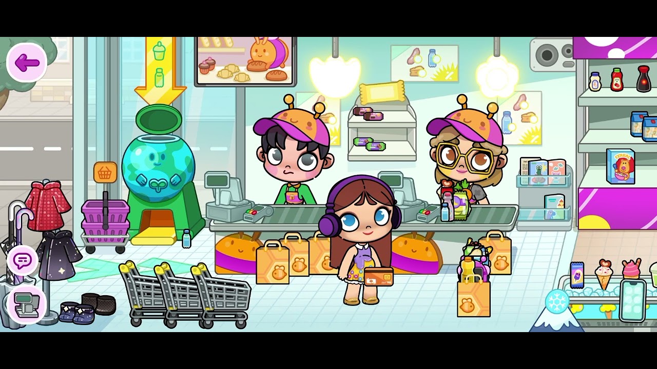 Um dia fazendo compras  