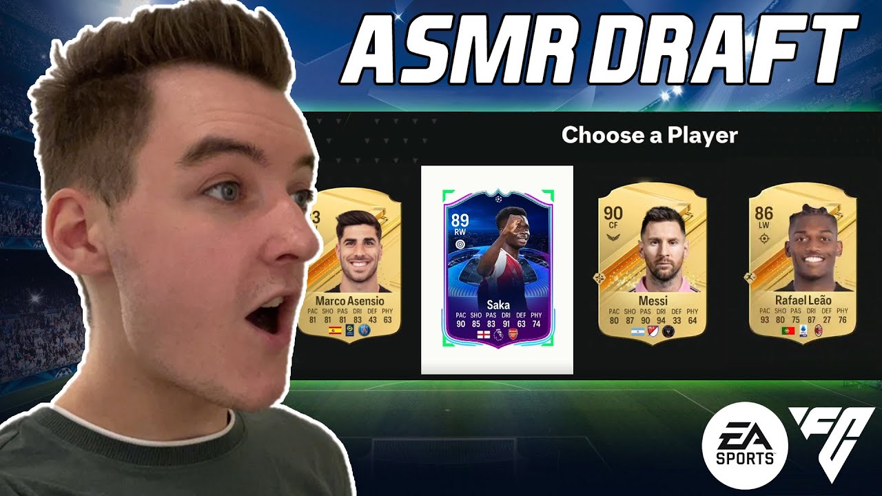 [ASMR] EA FC 24 Ultimate Draft!