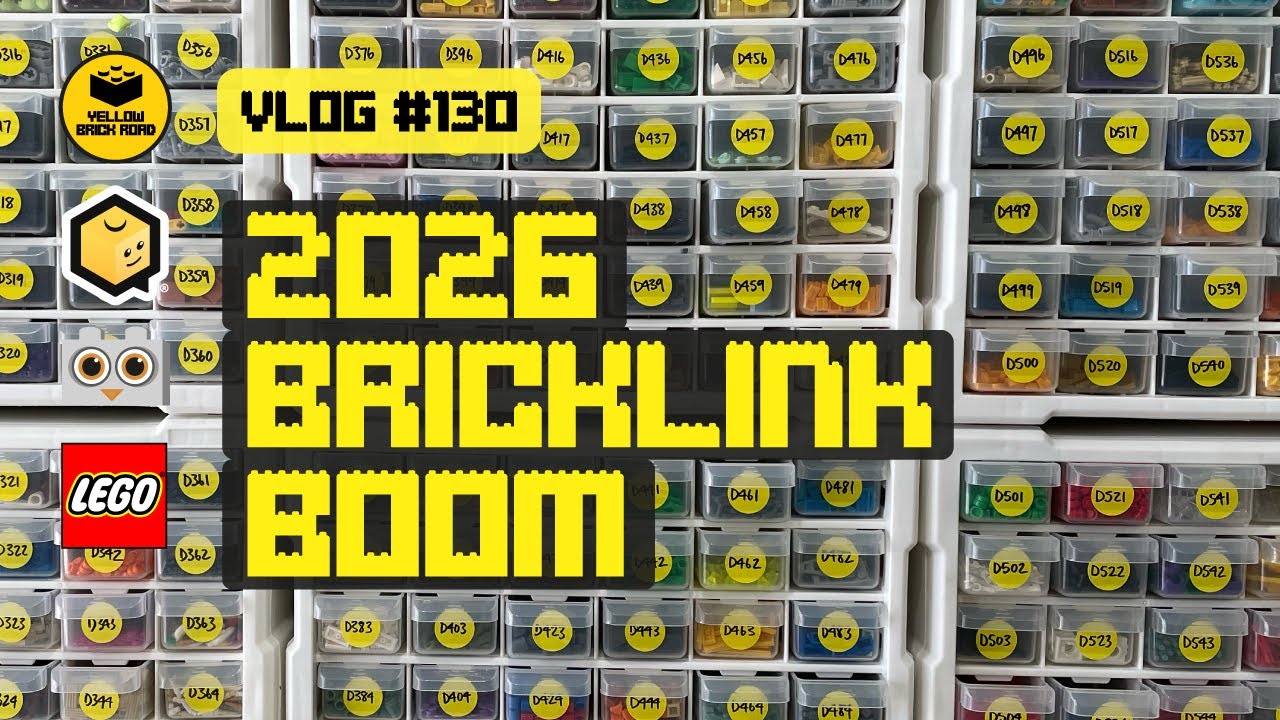 Бум на Bricklink в 2026 году – Видеоблог продавца LEGO на Bricklink #130