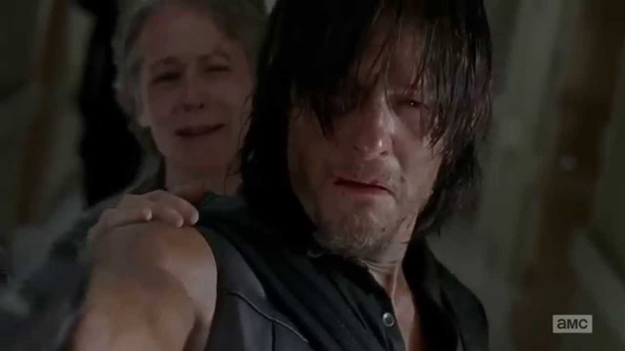 The Walking Dead S05E08 - Hostage trade and Beth's death full scene - [720p]