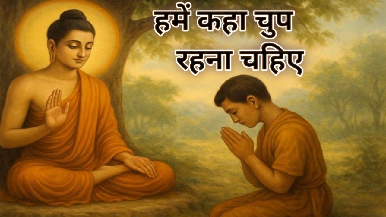 हमें कहाँ चुप रहना चाहिए? Buddha Story Gautam Buddha Story!Motivational Speech Hindi 