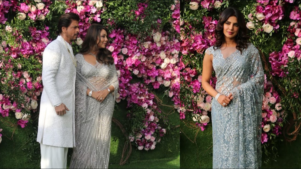 Shah Rukh Khan's Wife Gauri Khan And Priyanka Chopra Under One Roof At Akash Ambani's Wedding