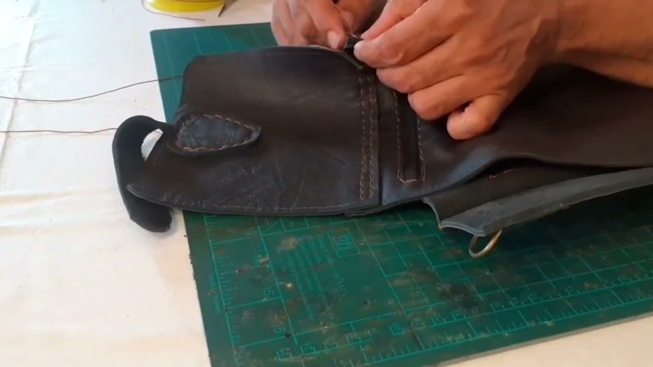 new idea to recycle old leather jackets _ part 1