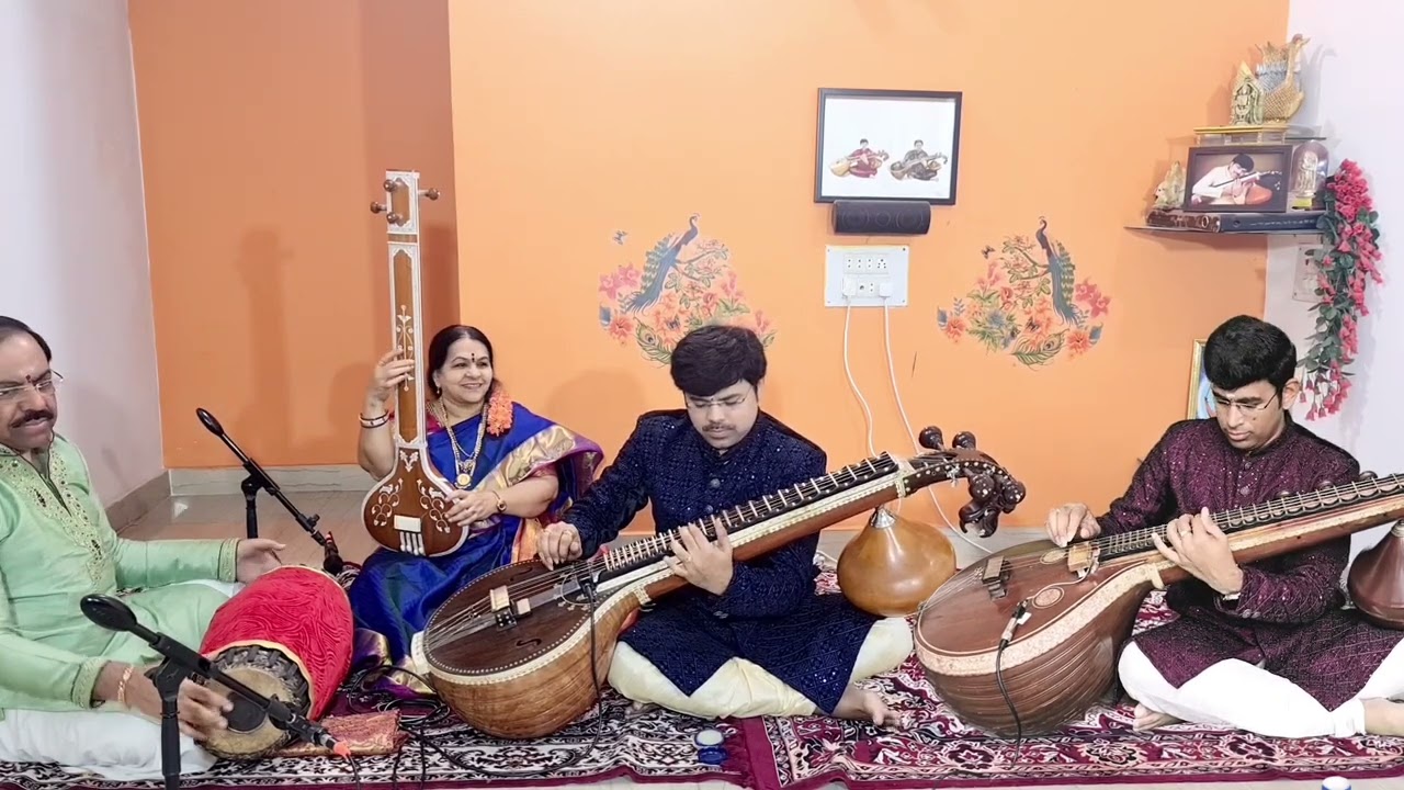 Mokshamugalada | Sri Thyagaraja Swamy | R K Prasanna Kumar | Rudrapatna Veena Brothers