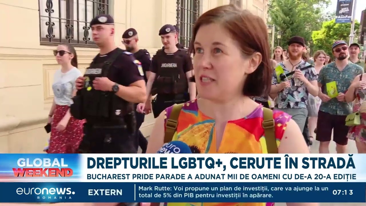 Bucharest Pride Parade 2025. Silviu Faiăr: Cu toții ar trebui să avem drepturi egale