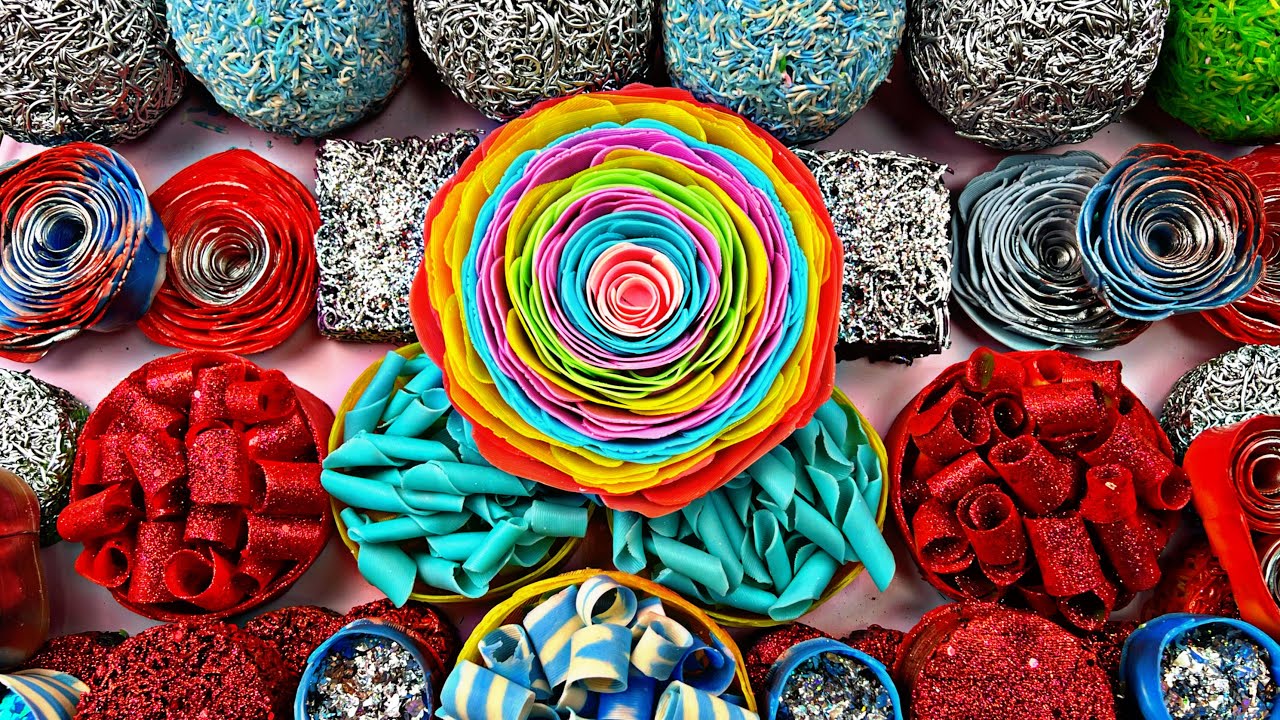 Crushing soap roses 🌹soap boxes 🌹soap balls 🌹
