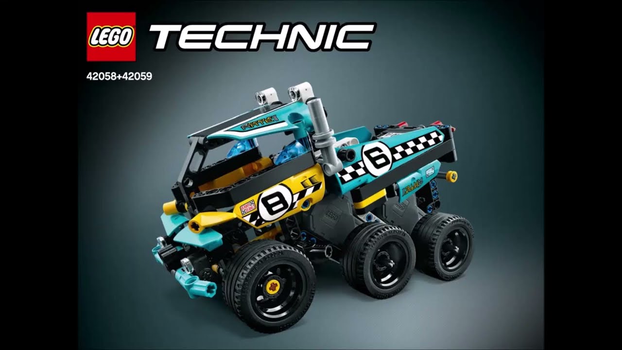 LEGO 42058-42059 Instructions | Technic | Power Racer | Mainbuild