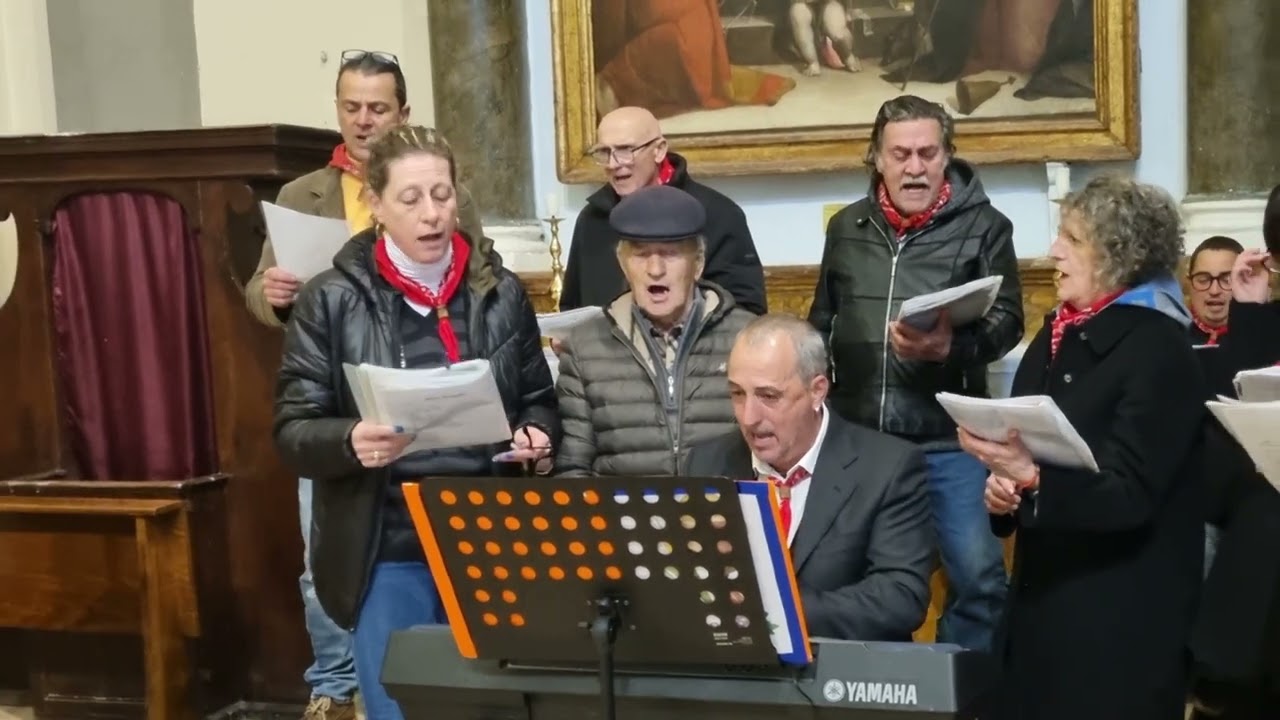 messa vigilia Pasqua 2025   Monticello Amiata