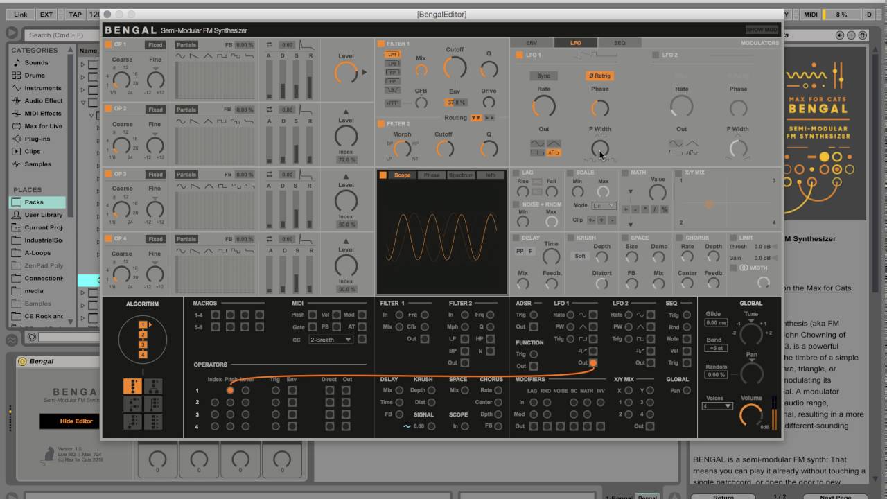 Bengal Synthesizer walk-through