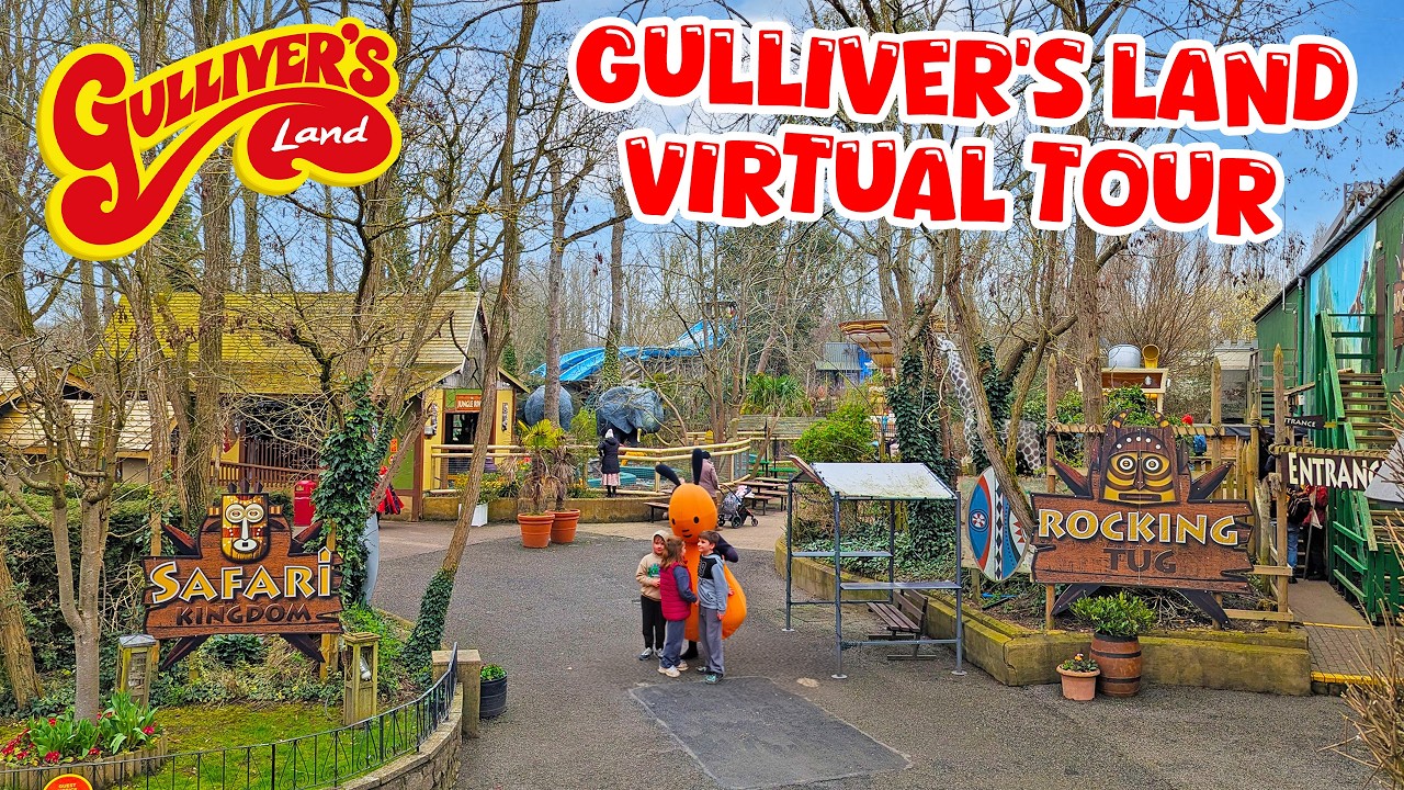 Gulliver's Land Opens For 2026 | Full Virtual Tour Including New Rides (March 2026) [4K]