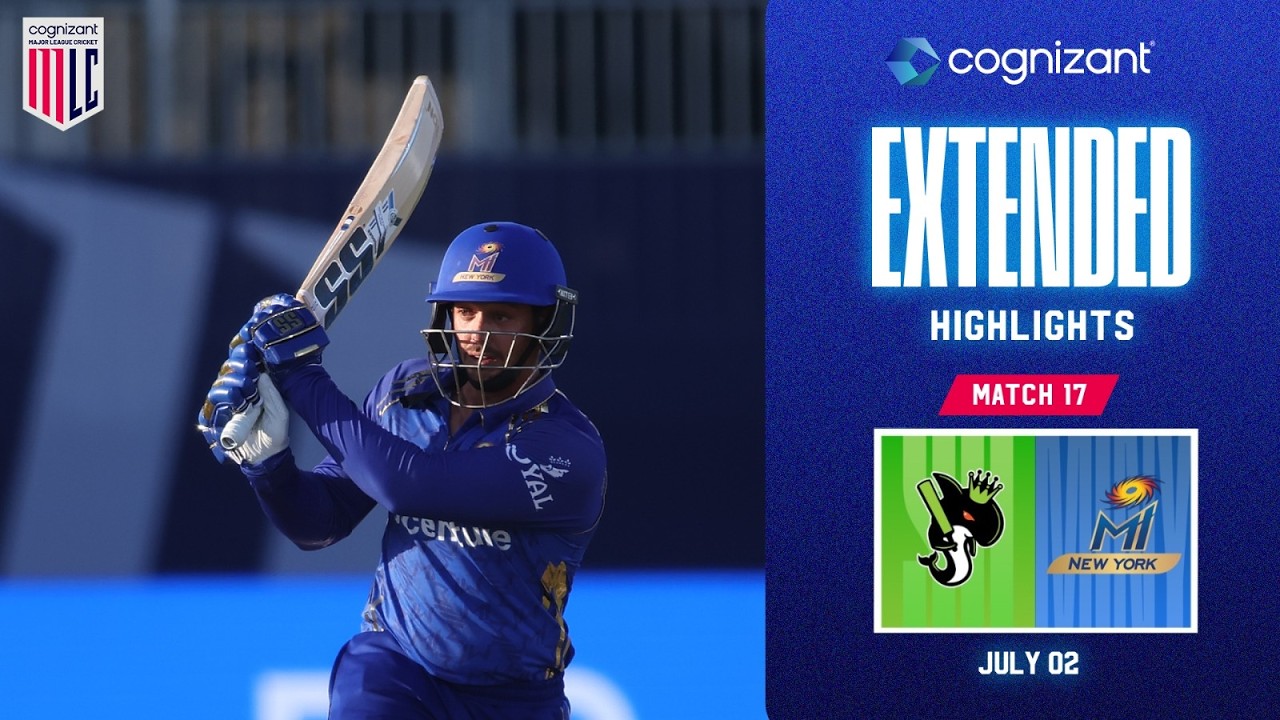 Cognizant Extended Match Highlights | Seattle Orcas vs MI New York | Match #17