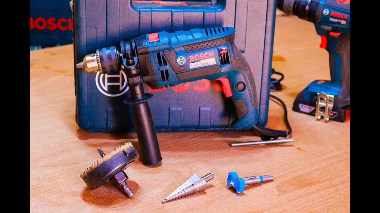 BOSCH GSB 16-RE (Heavy Duty) LITTLE BEAST  REVIEW Impact drill 750W