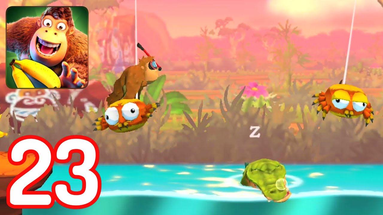 Banana Kong 2-(Gameplay 23)-Tierra Del Peligro Dia Lunes