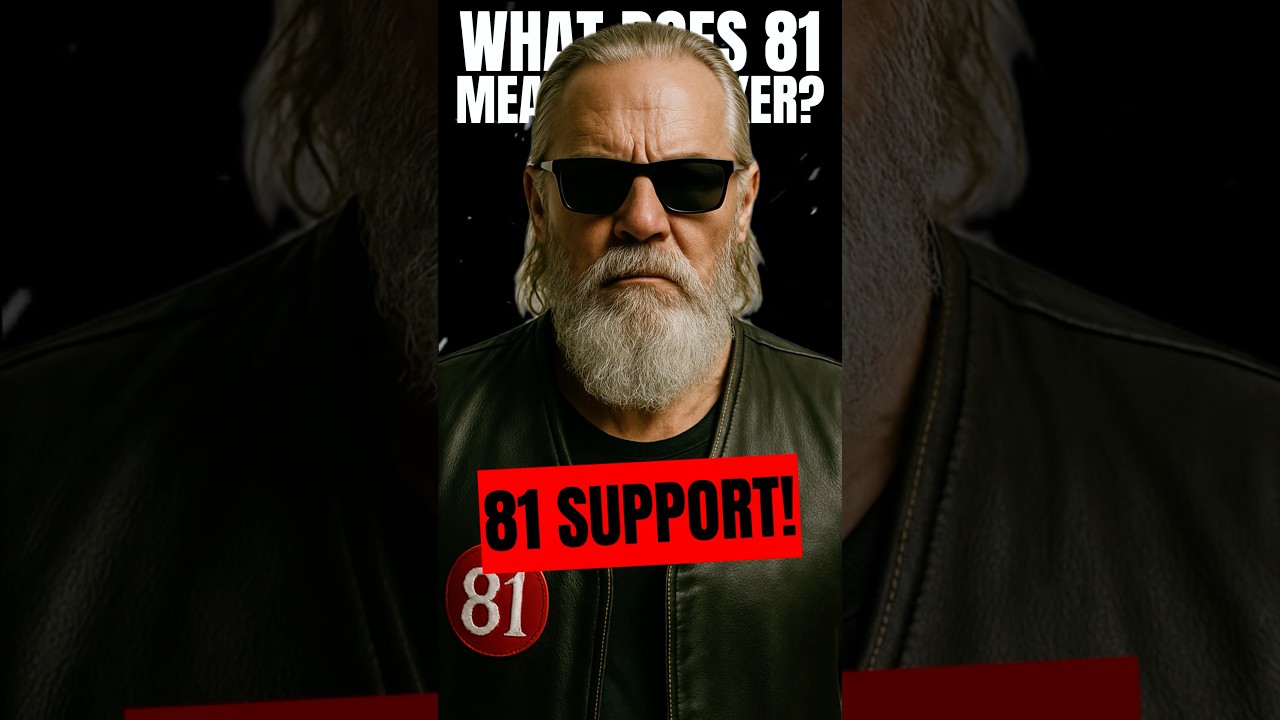 What Does 81 Mean in Bikers? 🔥🔢💀