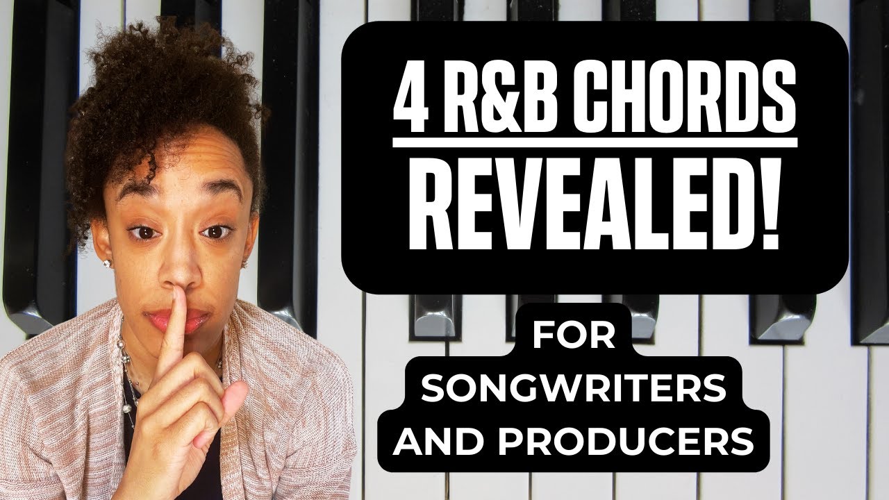 4 Piano Chords Used in 100's of R&B Songs - Beginner Tutorial for Songwriters/Producers