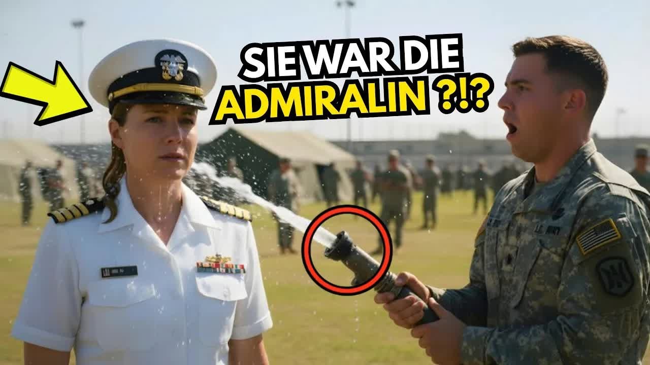 Ein Soldat besprühte die falsche Rekrutin – sie war die AdmiralIN der Basis