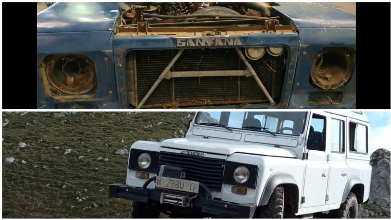 Land Rover Santana hecho con cariño. Así se disfruta un coche como este...