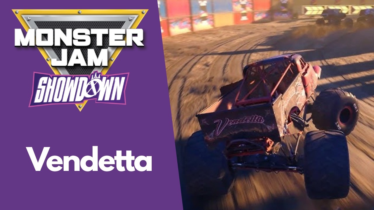 Monster Jam Showdown | Vendetta [4K GAMEPLAY]