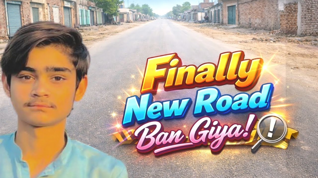 Finally new road ban giya ❣️❤️‍🔥😍..must watch enjoy vlog 💖💯