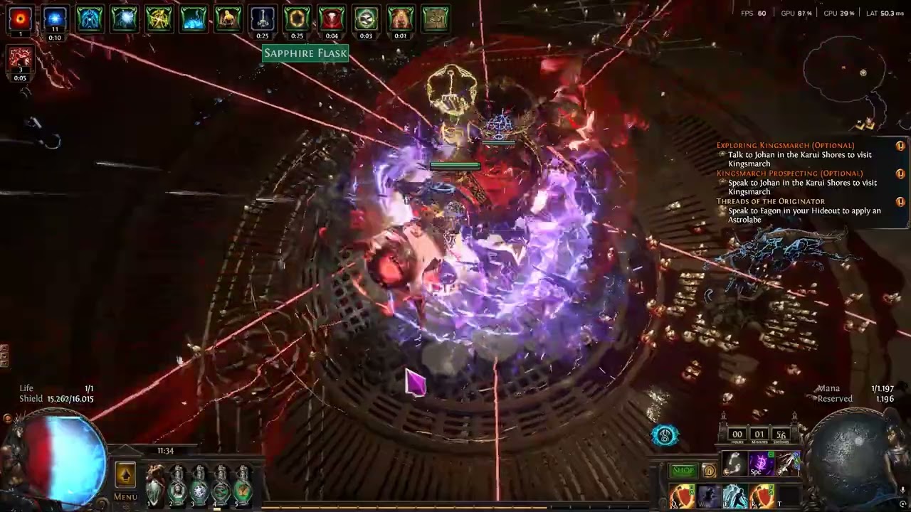 NightMare Map (T17) Mirage League 3.28 CoC Forbidden Rite SS