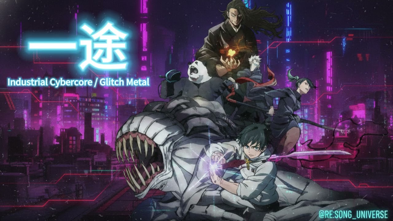 King Gnu - Ichizu (一途)『呪術廻戦 0』OP｜Industrial Cybercore / Glitch Metal Universe｜RE:SONG UNIVERSE