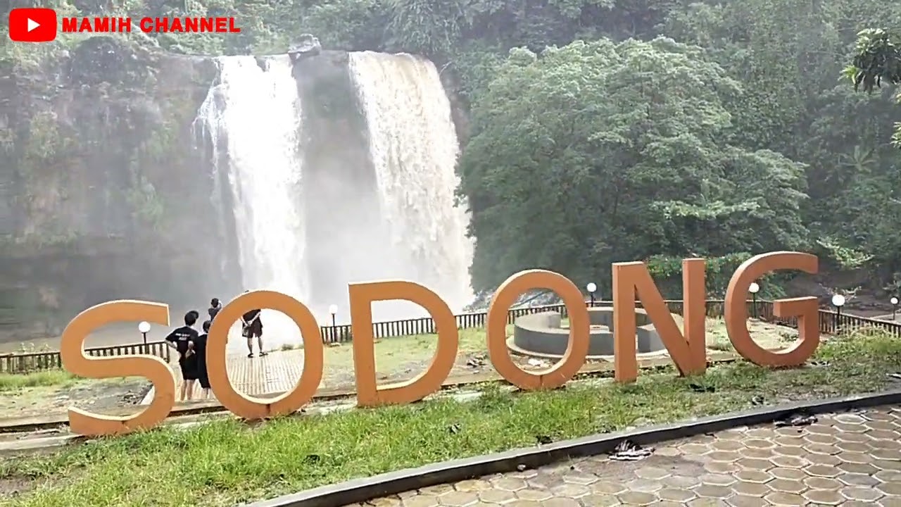 Ada Pelangi Di Curug Penganten Sukabumi