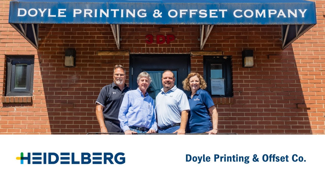 Heidelberg Versafire with Prinect at Doyle Printing & Offset Co.