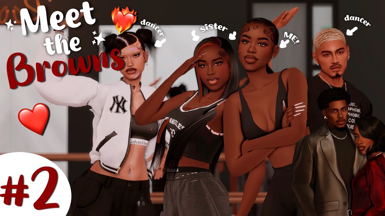 Meet My Sister & Paris's New Dance Group? 🥰 | ✧ 𝑴𝒆𝒆𝒕 𝑻𝒉𝒆 𝑩𝒓𝒐𝒘𝒏𝒔 ✧ Ep. 2 | The Sims 4