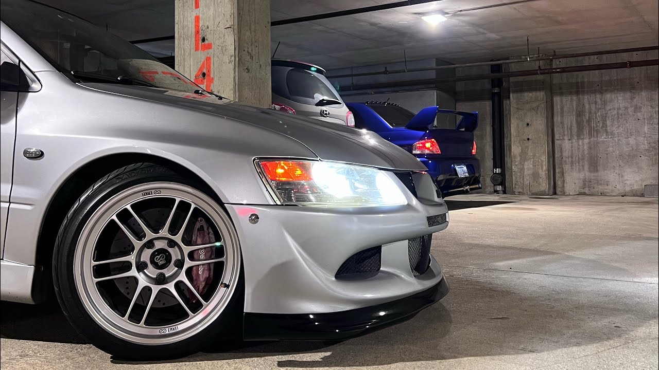 Evo 8 stock exhaust vs Megan Racing exhaust