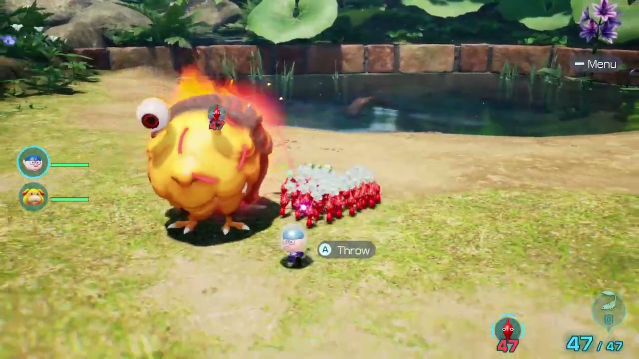 Frozen Fiery Bulblax Glitch (Pikmin 4)