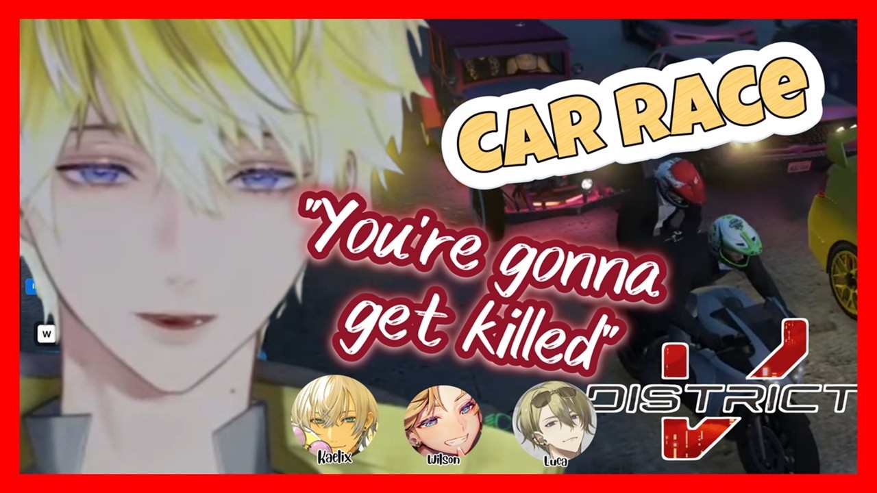 【#DistrictV Clip】Sonny Joined the Car Race With a Motorcycle and Failed Miserably