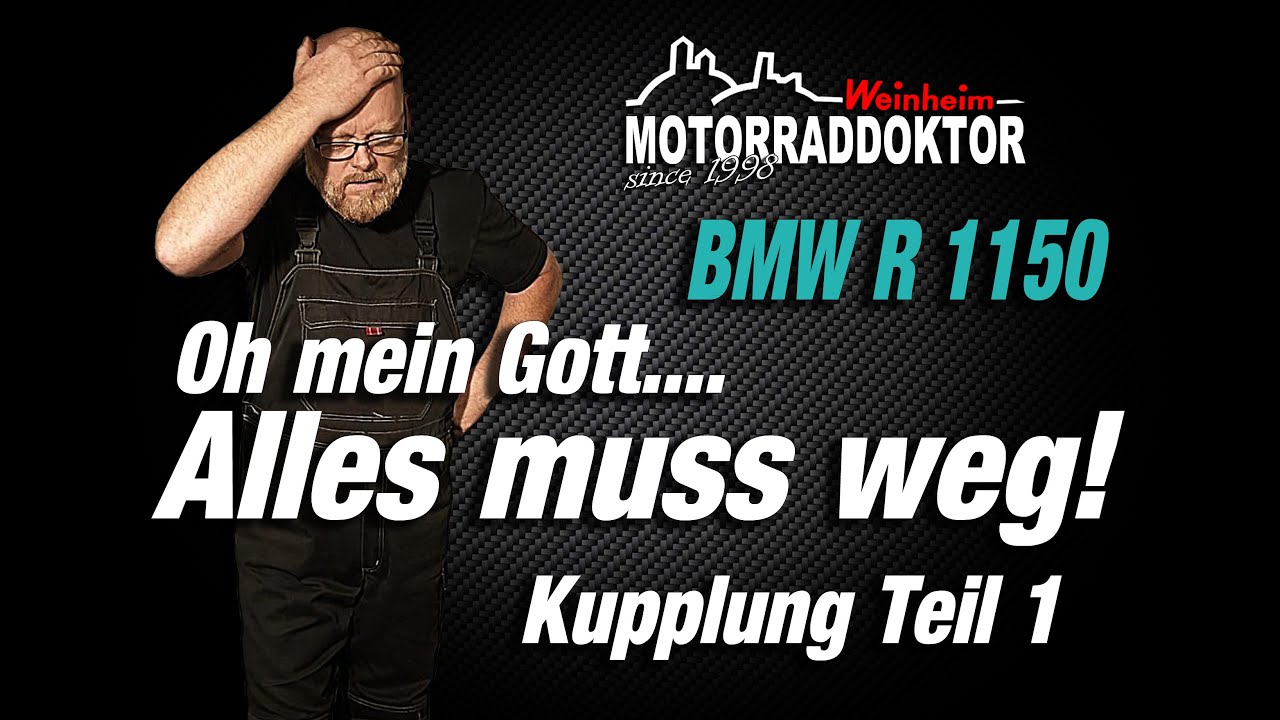 BMW R 1150 GS Kupplung wechseln | Alles muss weg! | Teil 1/5 | #motorraddoktor